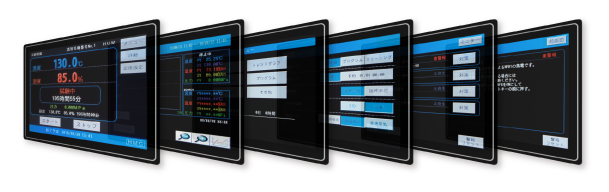 Touch-screen HAST chamber controller interface